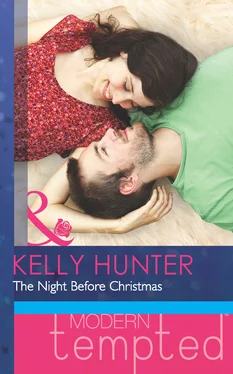 Kelly Hunter The Night Before Christmas обложка книги