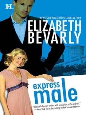 Elizabeth Bevarly Express Male обложка книги