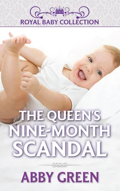 Abby Green The Queen's Nine-Month Scandal обложка книги