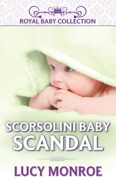 Lucy Monroe Scorsolini Baby Scandal обложка книги