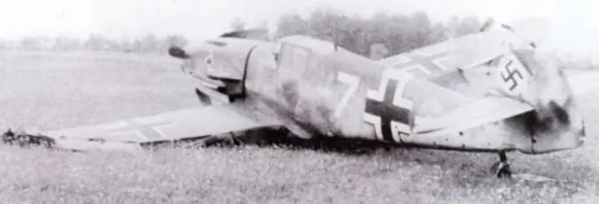 Лейтенант Отто Шлёссер из 4JG 53 два раза попадал в аварии в первой Шлёссер - фото 189