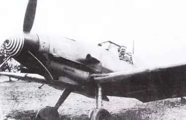 Различный вид Bf 109F2 на котором летал гауптман Ганс фон Ханс командир - фото 63