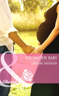 Caroline Anderson The Valtieri Baby обложка книги