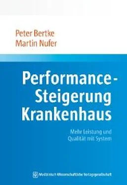 Peter Bertke Performance-Steigerung Krankenhaus обложка книги