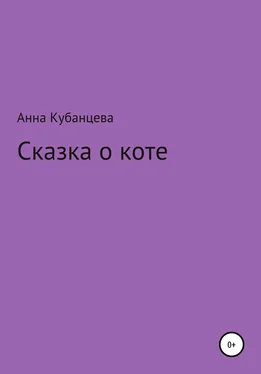Анна Кубанцева Сказка о коте обложка книги