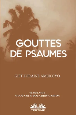 Foraine Amukoyo Gift Gouttes De Psaumes обложка книги
