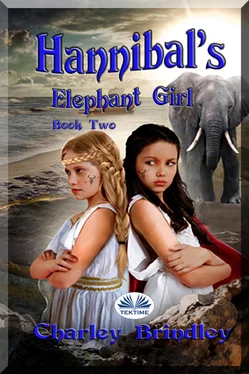 Charley Brindley Hannibal's Elephant Girl обложка книги