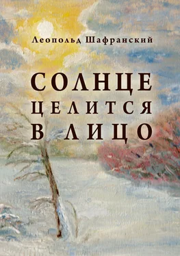 Леопольд Шафранский Солнце целится в лицо обложка книги