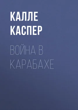 Калле Каспер Война в Карабахе обложка книги