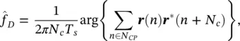 where N CPis the set of CP indices and T sis the sampling interval 69 Upon - фото 371