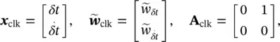 Figure 382 Clock error states dynamics model Source Z Kassas Analysis and - фото 171
