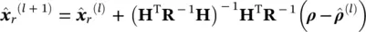 where l is the iteration number and denotes the nonlinear m - фото 220
