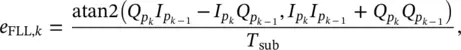 where T sub 10 ms is the subaccumulation period which is chosen to be one - фото 389