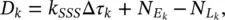 where k SSSis the slope of the discriminator function at Δ τ k 0 which is - фото 439