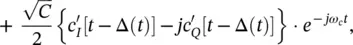 where ℜ denotes the real part C is the total power of the transmitted - фото 250