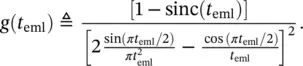 From Eq 3830 it can be seen that the standard deviation of the ranging - фото 450