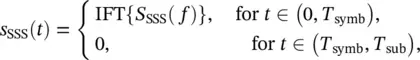where S SSS f is the SSS sequence in the frequency domain T symb 1Δ f is - фото 411