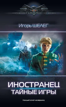 Игорь Шелег Иностранец. Тайные игры обложка книги