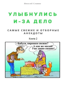 Николай Слышик Улыбнулись и – за дело. Самые свежие и отборные анекдоты. Книга 2 обложка книги