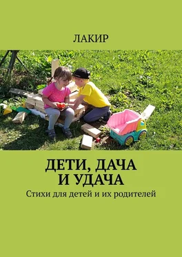 ЛАКИР Дети, дача и удача. Стихи для детей и их родителей обложка книги