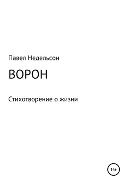 Павел Недельсон Ворон обложка книги