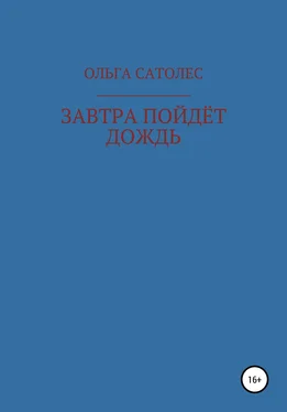 Ольга Сатолес Завтра пойдёт дождь обложка книги