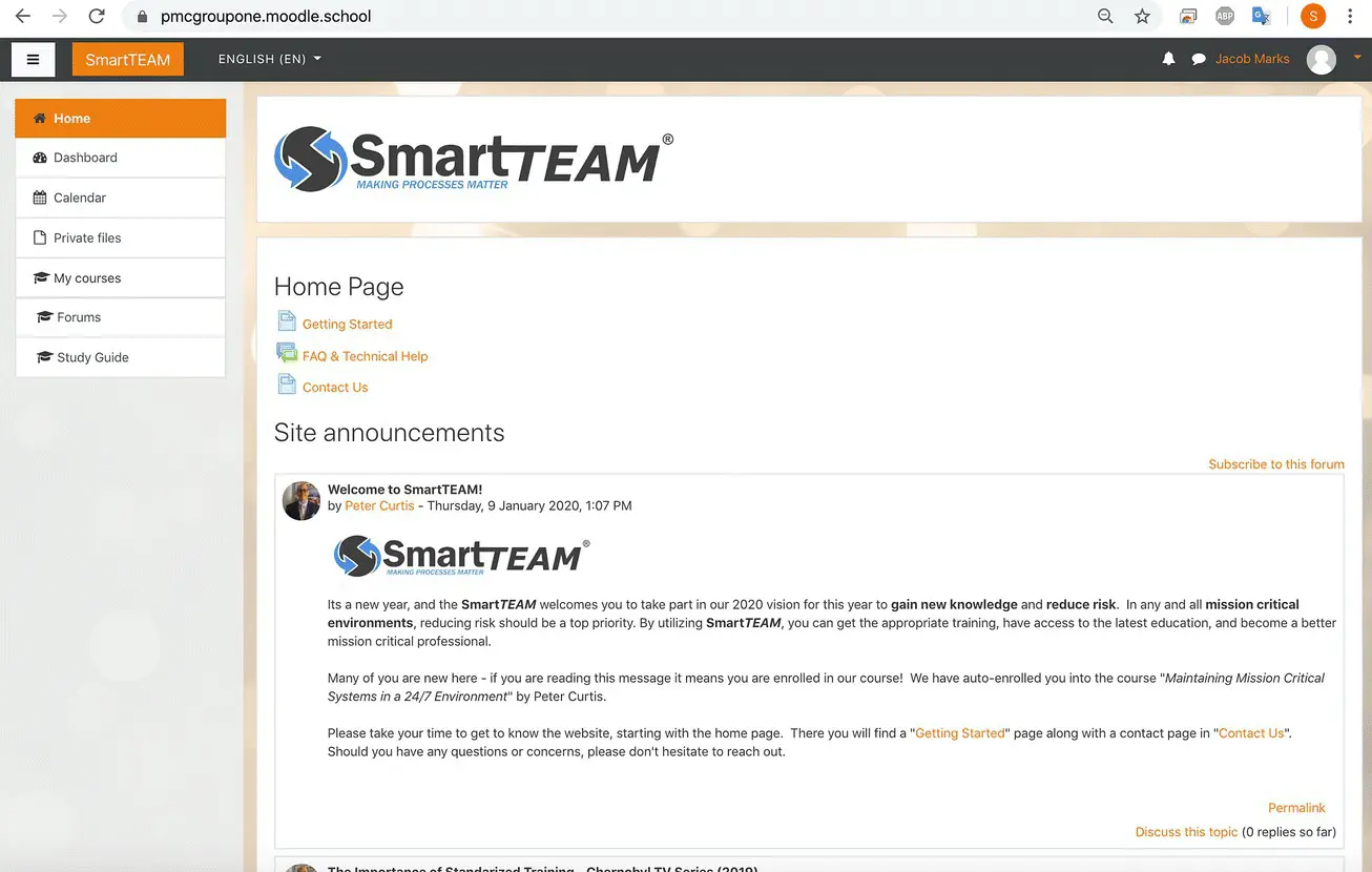 Figure 14Screenshot of Smart TEAM Learning Management System Courtesy of PMC - фото 5