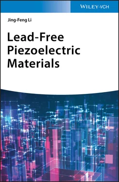 Jing-Feng Li Lead-Free Piezoelectric Materials обложка книги