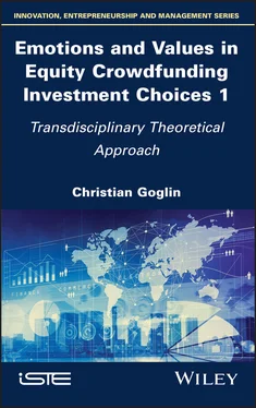 Christian Goglin Emotions and Values in Equity Crowdfunding Investment Choices 1 обложка книги
