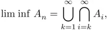 these being respectively the event that infinitely many s occur and the - фото 238