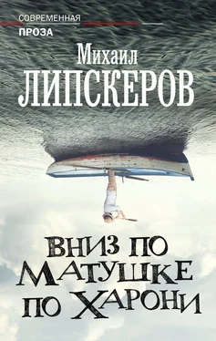 Михаил Липскеров Вниз по матушке по Харони обложка книги