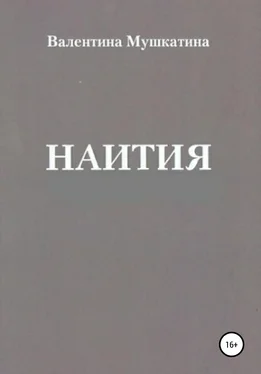 Валентина Мушкатина Наития обложка книги
