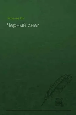 Илья Яковлев Черный снег (без конца) обложка книги