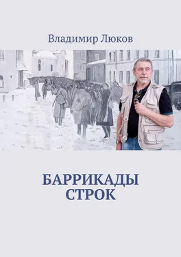 Владимир Люков Баррикады строк обложка книги