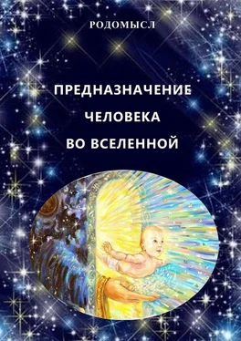 Родомысл Предназначение человека во Вселенной обложка книги