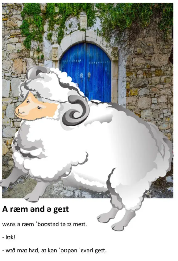 А RAM AND A GATE Once a ram boasted to his mate Look With my head I can - фото 20