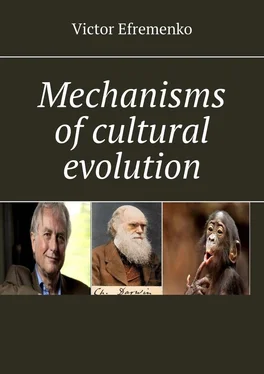 Victor Efremenko Mechanisms of cultural evolution обложка книги