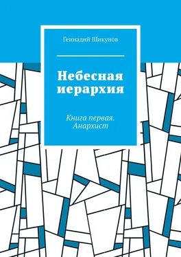 Геннадий Шикунов Небесная иерархия. Книга первая. Анархист обложка книги