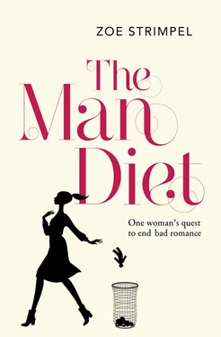 Zoe Strimpel The Man Diet обложка книги