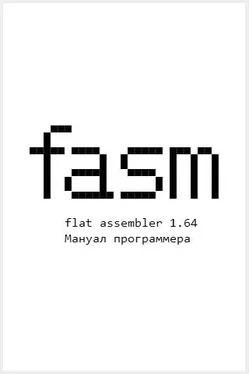 Tomasz Grysztar Flat Assembler 1.64. Мануал программера обложка книги
