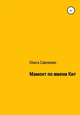 Ольга Савченко Мамонт по имени Кит обложка книги