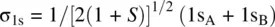 161 The overlap integral S is determined by the internuclear distance At - фото 93