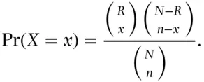 This distribution does not depend on the order in which the members are drawn - фото 377
