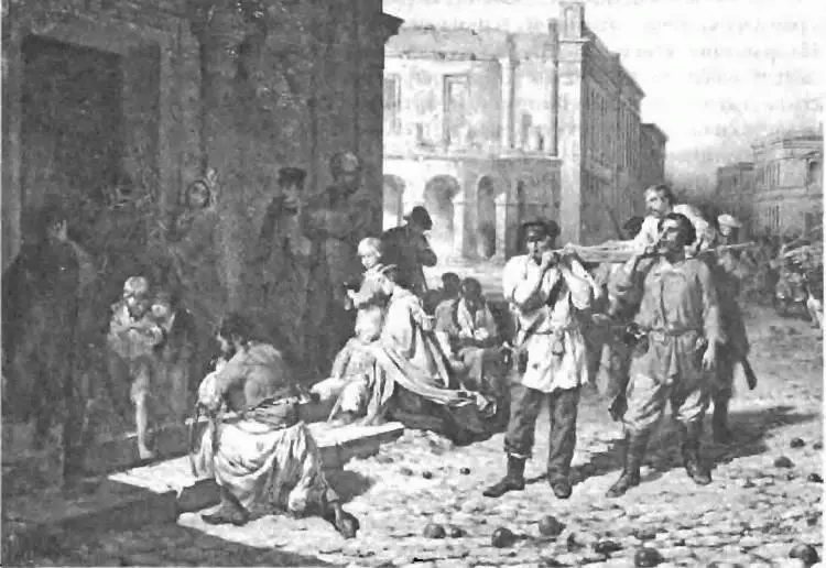 В осаждённом Севастополе Рисунок КН Филиппова 1862 г Томский егерский - фото 43