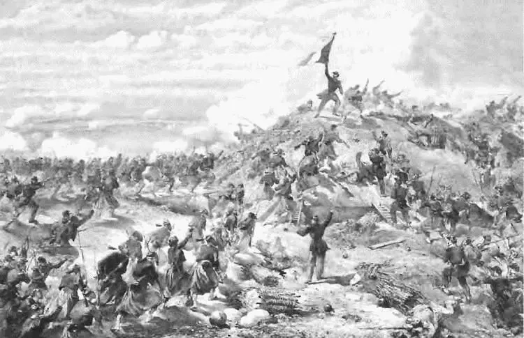 Атака Малахова кургана Рисунок В Симпсона 1855 г КОМАНДНЫЙ СОСТАВ Еще - фото 103