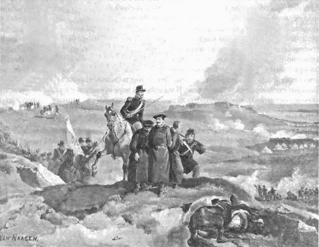 Русские пленные во время штурма Севастополя Рисунок В Хаагена XIX в Мы же - фото 107