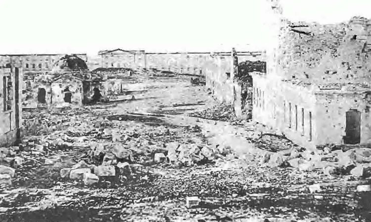 Севастополь после оставления русскими войсками Фотография Дж Робертсона 1855 - фото 112