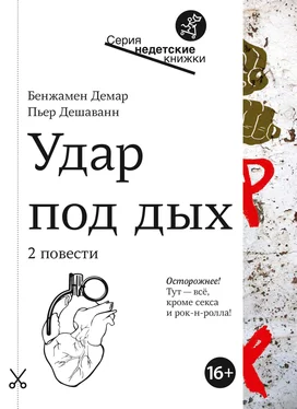 Бенжамен Демар Удар под дых. Две повести обложка книги