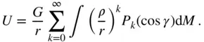 It is possible to further simplify the gravitational potential before carrying - фото 550