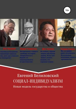 Евгений Белиловский Социал-индивидуализм. Новая модель государства и общества обложка книги